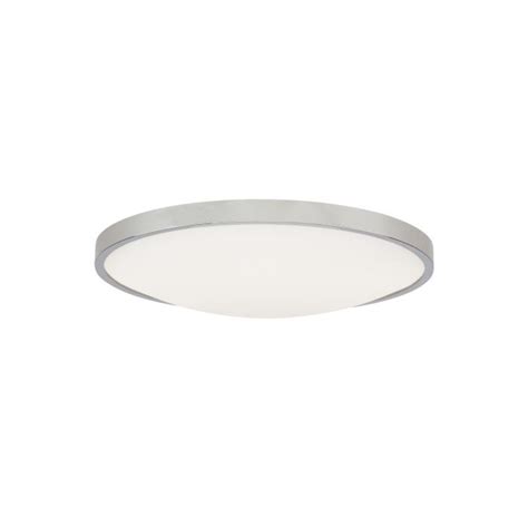 Visual Comfort Modern Vance 2700k Led 13 Ceiling Light In Chrome