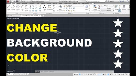 Step By Step Guide To Change Autocad Change Background Color Easily