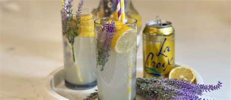 Sparkling Lavender Lemonade Joy Bauer