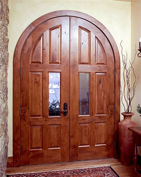 Arched Double Doors Interior French Panel Curved Raised And More