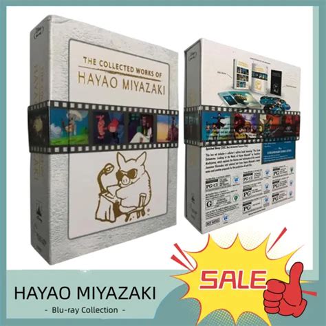 THE COMPLETE COLLECTION Works Of Hayao Miyazaki BLU RAY Studio Ghibli