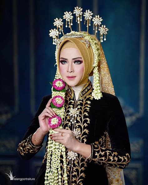 Pakaian Pernikahan Adat Jawa Hijab Desain Gaun Pengantin Pesta Dan