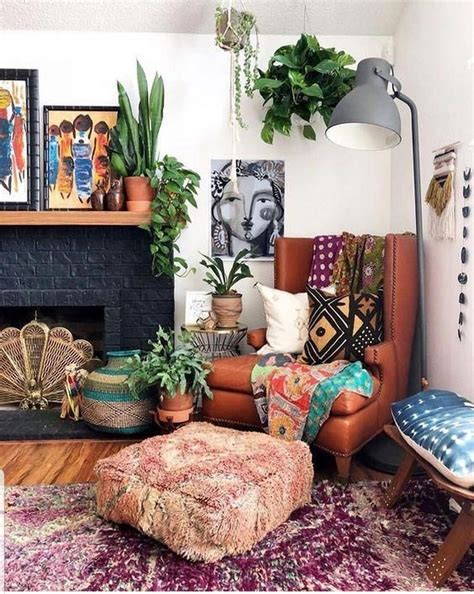 Bohemian Decorating Ideas For Living Room DECOOMO
