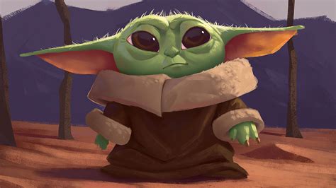 Baby Yoda 2020 Art Wallpapers Wallpaper Cave