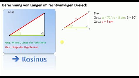 Wie komme ich auf die seite c des dreiecks? Längen berechnen im rechtwinkligen Dreieck (tan, sin, cos, pythagoras) - YouTube