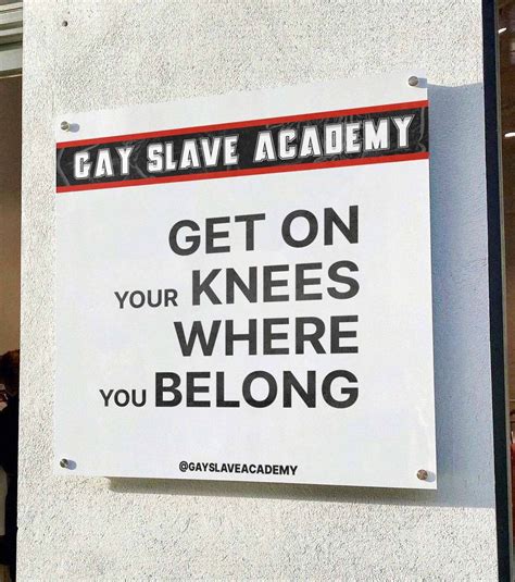 Gay Slave Academy On Twitter What Are You Waiting For Slave A Sign