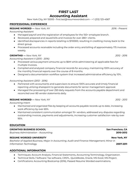 Accounting Manager Resume Example For 2023 Resume Worded - Vrogue