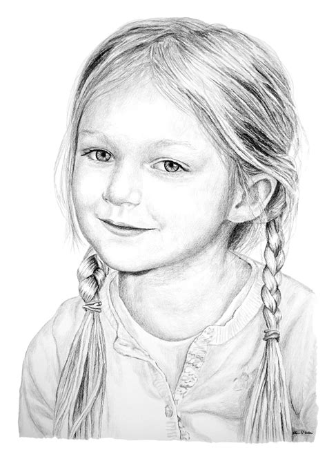 Pencil Drawings Portrait Drawing Pencil Portrait