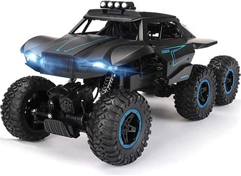 Lianyang Rc Car Large 39cm Six Wheeled Acousto Optic Special Effects