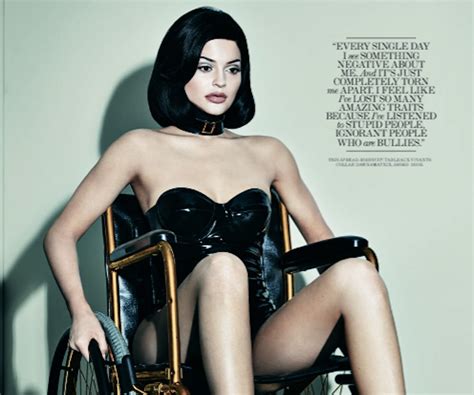 Kylie Jenner Appears In A Wheelchair On The Cover Of Interview Magazine