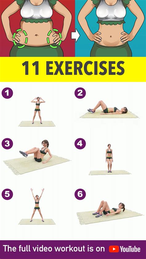 11 Simple Exercises Reduce Hanging Belly Artofit