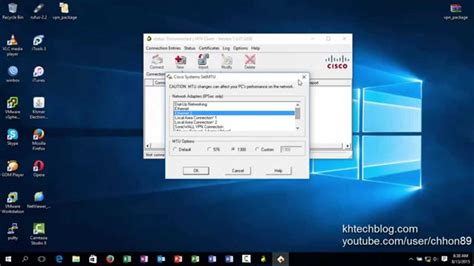 I have configured anyconnect ssl vpn successfully on cisco asa 5515 v9.1 and i am able to access internal servers and other devices using anyconnect client except firewall where i have configured the vpn. Install Cisco VPN Client on Windows 10 x64 - YouTube