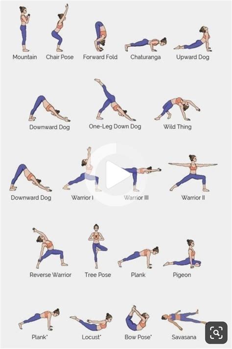 Printable Yoga Flow Sequence Francesco Printable