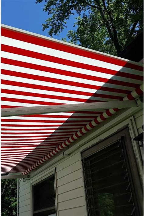 Aleko Patio Awning 16x10 Feet Fabric Replacement 100 Polyester Canopy