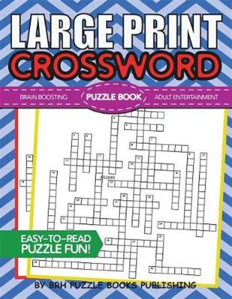 The Everything Easy Large Print Crosswords Book Volume 8 Book