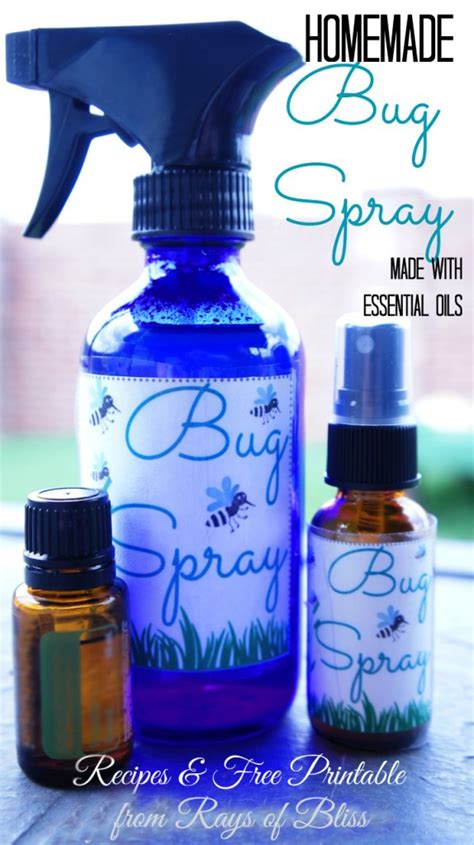 Diy Bed Bug Spray With Essential Oils Diy Natural Bug Spray Using