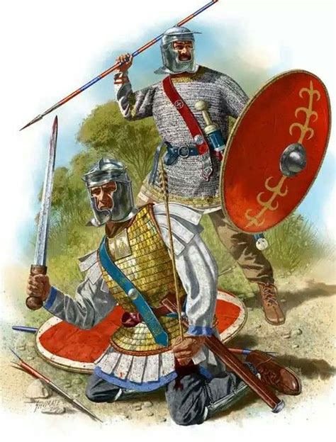 Late 3rd Century Ad Roman Legionary Roman Empire Roman Soldiers