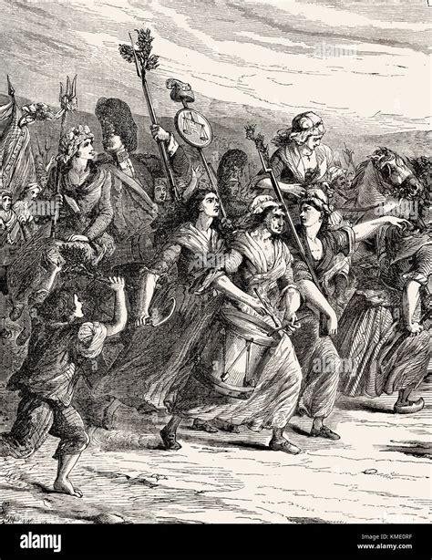 La Marcha De Mujeres Del Versalles 5 De Octubre De 1789 La Revolución