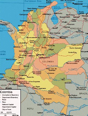 Map location, cities, capital, total area, full size map. About Colombia | My Colombian Recipes