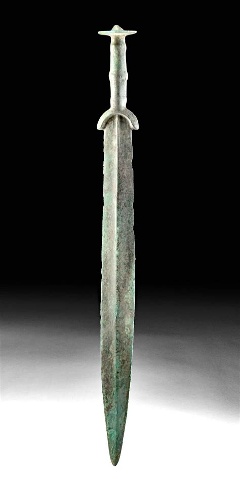 Lot Rare Late Bronze Age Hallstatt Bronze Short Sword