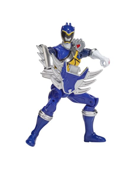 Power Rangers Dino Super Charge Dino Steel Blue Ranger