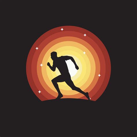 Sports Running Abstract Logo Design 11128261 Vector Art At Vecteezy