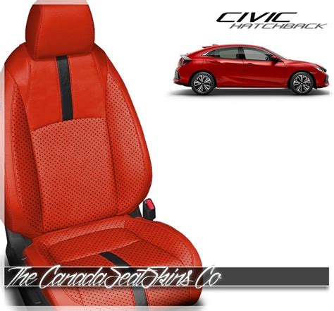 2019 Honda Civic Hatchback Sport Seat Covers Velcromag