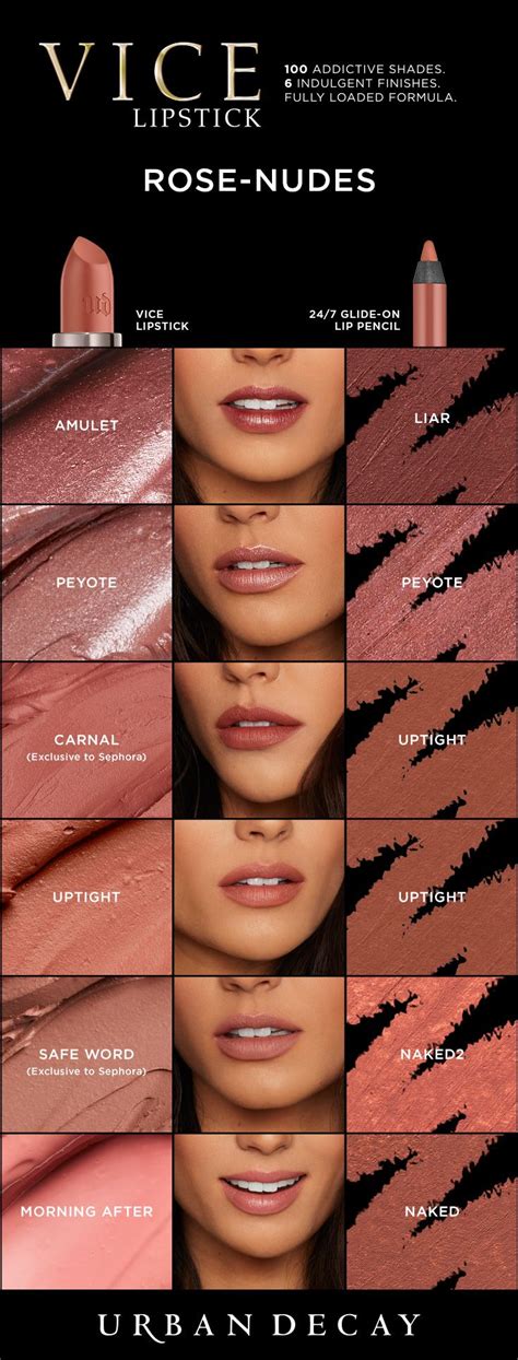 Find The Perfect Rose Nude To Match Any Look From Matte To Metallized