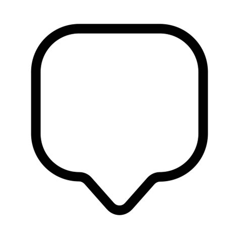 Chat Icon Minimal Outline Iconpack Praveen S