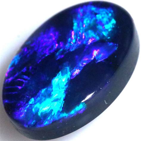 237 Cts Blue Opal Stone From Lightning Ridge Lro1411 Black Opal