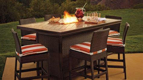 Bar Height Fire Pit Tables Scarletthatfielddayrep