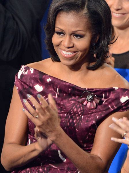 Michelle Obama Starts Nail Trend Salon
