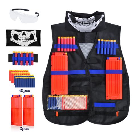 Kids Tactical Vest Loyo Tactical Vest Jacket Kit For Nerf Gun N Strike
