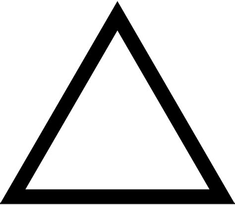 Blank Triangle Clipart Best