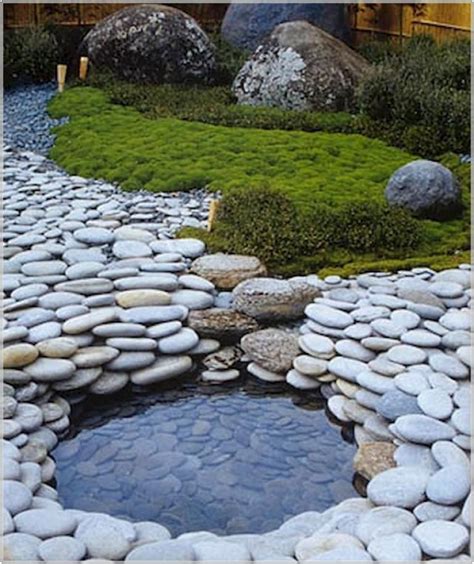 These are just as easy to grow as large hostas, but they look really great combined with rocks in a rock garden. 40 Beautiful Simple Rock Garden Decor Ideas for Your Front or Back Yard | Zen garden diy, Zen ...