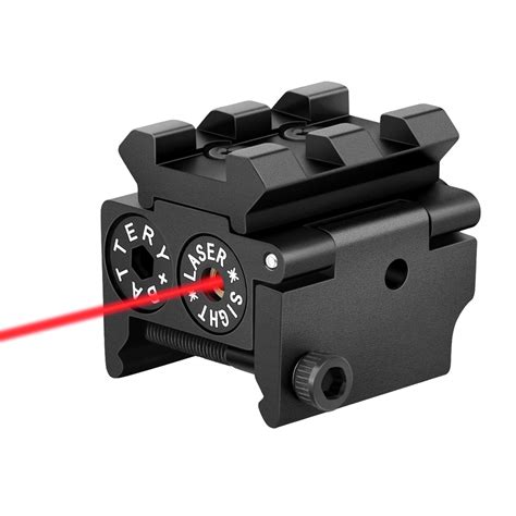Ezshoot Mini Red Laser Red Dot Gun Sight With Rail Mount For Pistol