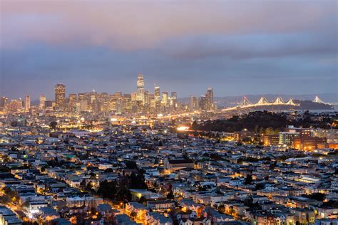 San Francisco Just Before Sunrise This Morning Rsanfrancisco