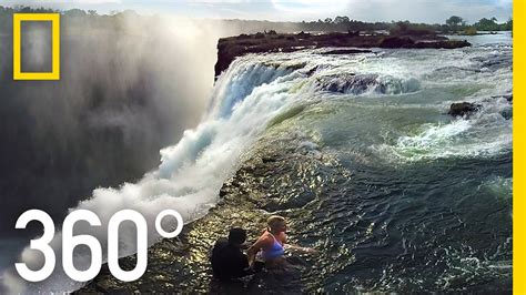 360° Victoria Falls The Devils Pool National Geographic Youtube