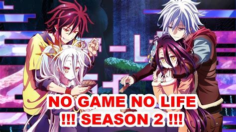 April Fool No Game No Life Season 2 Anime News Youtube