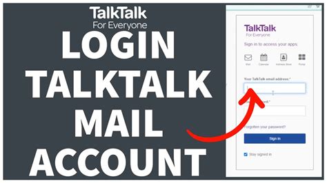 How To Login Talktalk Mail Account Talktalk Mail Sign In Tutorial