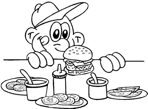 Search through 623,989 free printable colorings at getcolorings. Hamburger Coloring Pages - Best Coloring Pages For Kids ...