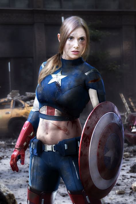 Captain America Female Version Movie Costumes Cosplay Pinterest