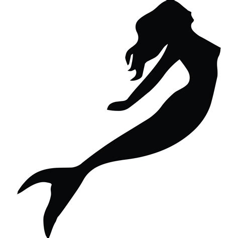 Mermaid Silhouette Wall Sticker Decal World Of Wall Stickers