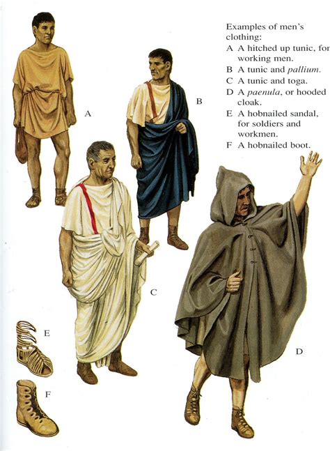 Pictures Of Roman Mens Clothing Vestimenta Romana Historia Romana