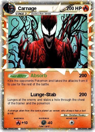 Pokémon Carnage 223 223 Absorb My Pokemon Card