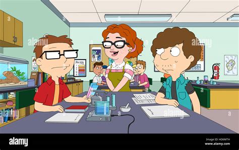 AMERICAN DAD From Left Steve Smith Chelsea Guest Voice Alyson