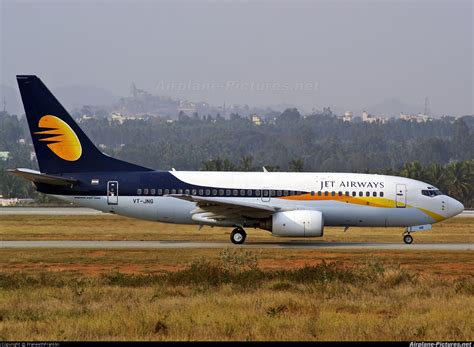 Vt Jng Jet Airways Boeing 737 700 At Bangalore Bengaluru Intl