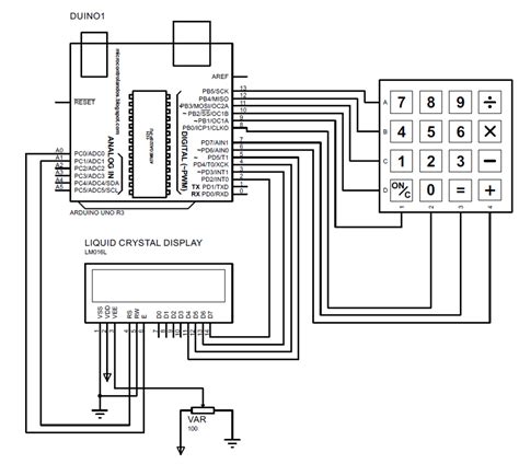 Calculator Circuit Diagram Circuit Diagram