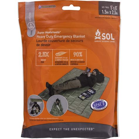 Sol Heavy Duty Emergency Blanket Adventure Pro Zone