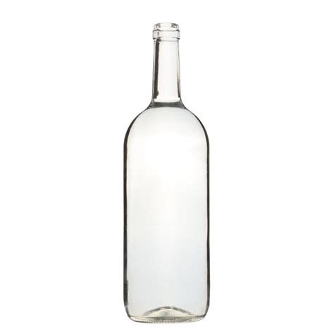 1500ml White Glass Bottles For Liquor Glass Wine Bottle For Whiskey
